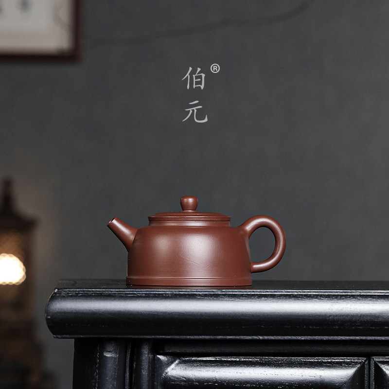 手工扁德钟伯元紫砂中式
