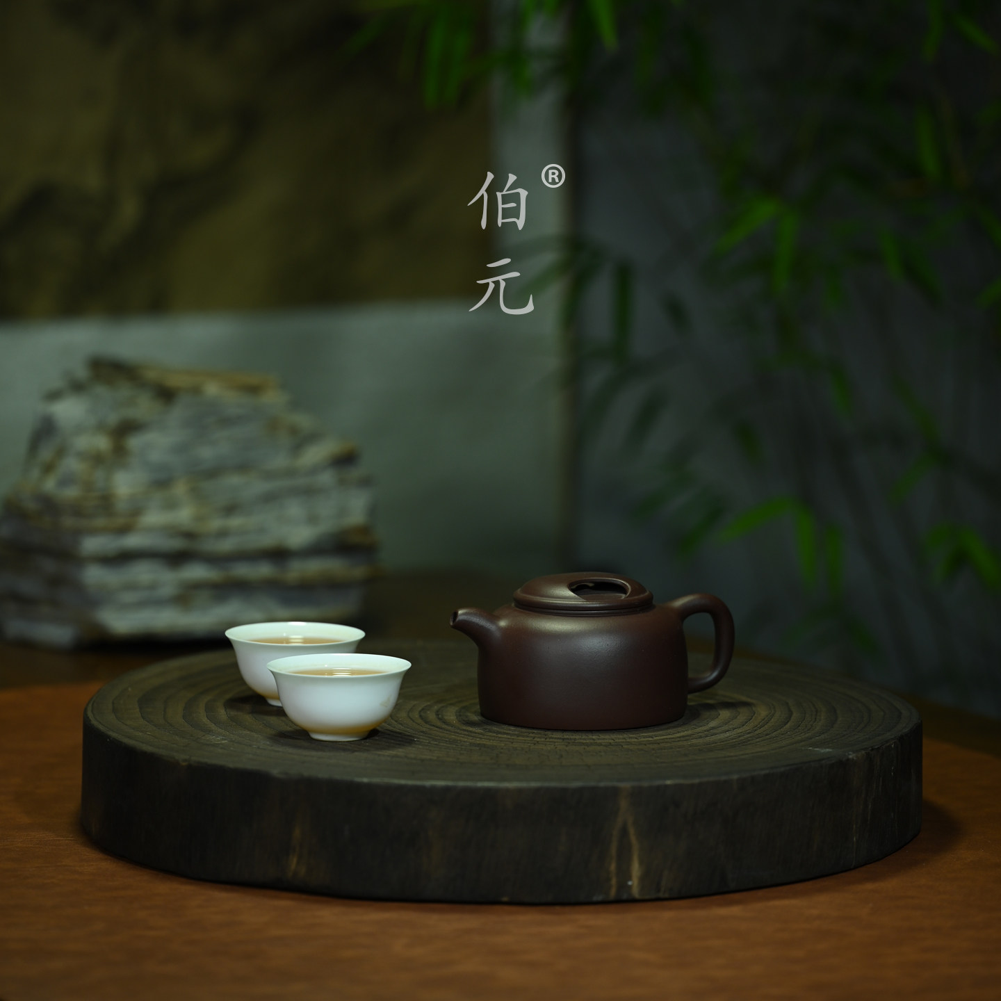 宜兴紫砂壶原矿紫茄泥牛盖莲子全手工家用功夫茶具国风茶器 200ml