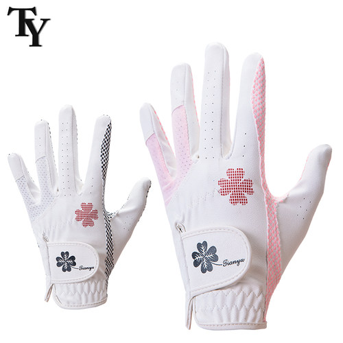 TY高尔夫女士手套透气防滑舒适