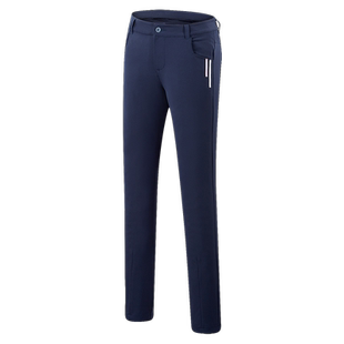 送腰带!春夏季高尔夫女士长裤 轻薄中腰弹力修身运动休闲球裤子