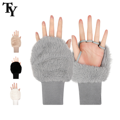 TY高尔夫球女手套手背防寒露指