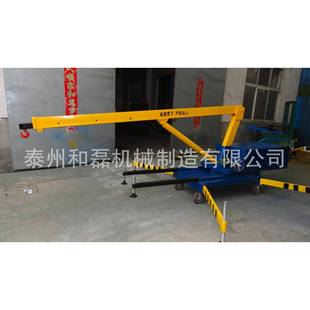 1手动配重式 直销TYD 旋转吊车2T液压小吊车手动液压小吊车