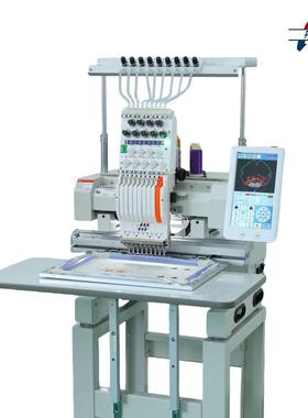 TC901-P商用单头9针平绣刺绣机-电脑绣花机天刺厂家直销20*36CM