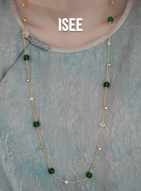 【现货】多戴法实用穿搭老钱风时尚新中式长项链