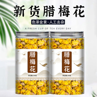 腊梅花中药材精选新货黄梅花蜡梅花正品泡水喝大朵气香馥郁花草茶
