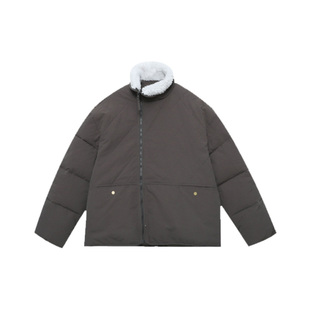 6838 DG3 木岸muan香根草棉服定制冬季 保暖棉衣防风上衣外套女D