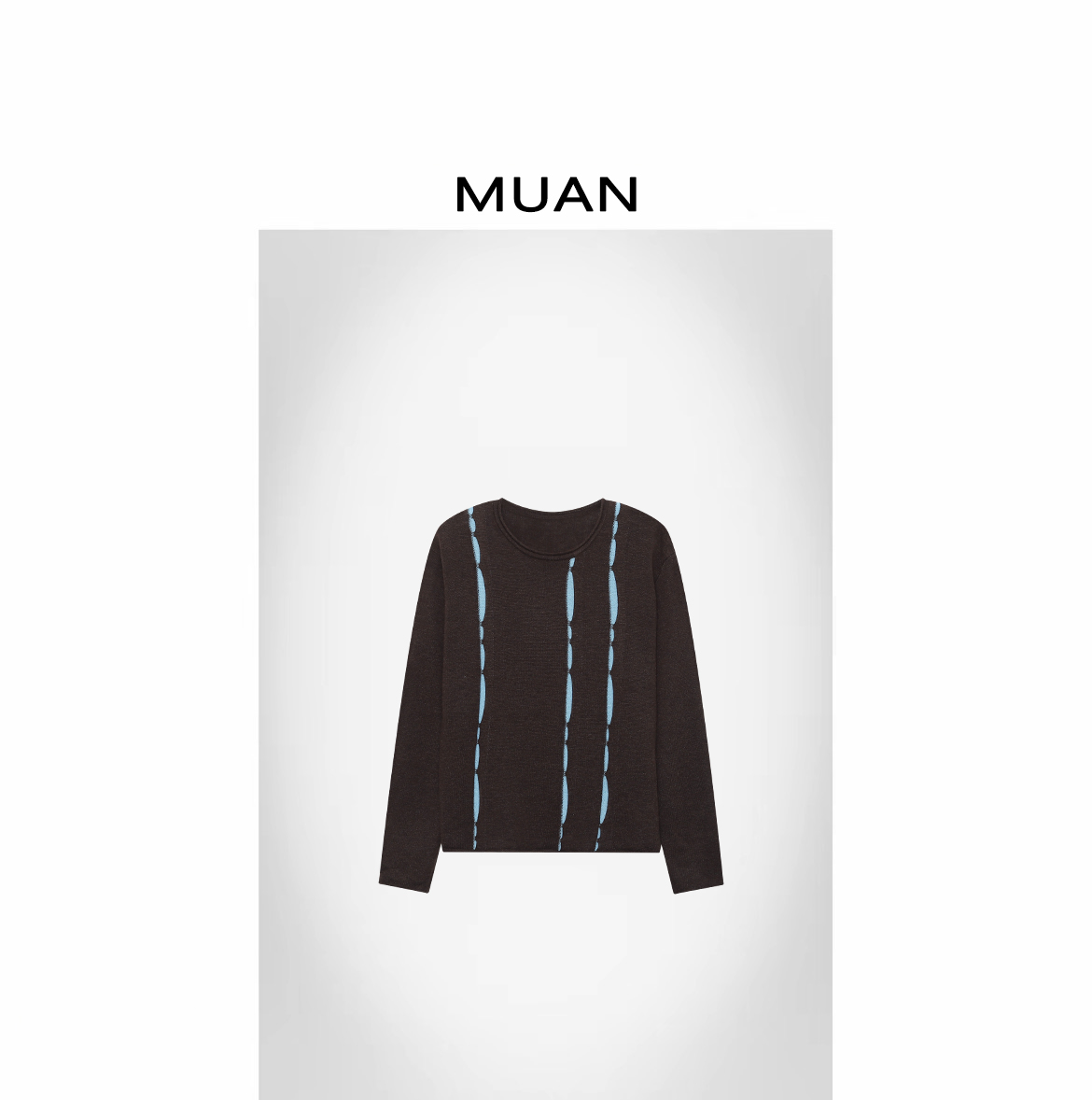 木岸muan奥地利针织衫套头宽松羊毛定制260克针织衫女CQ-DG3-146