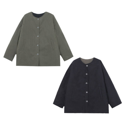 木岸muan本草纲目棉服定制冬季保暖两面穿上衣外套女D-DG3-6847