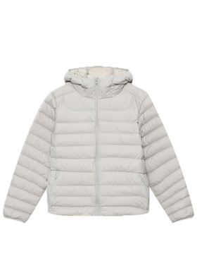 木岸muan排骨连帽羽绒服定制空气壳90白鸭绒保暖外套女D-MJ-F8358