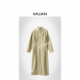 木岸muan曼哈顿女主裙高级定制风衣连衣裙女YJ 23585
