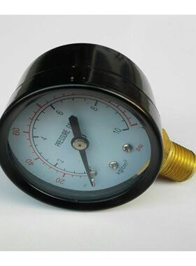 小压力表 Φ40mm Y-40  压力0-10kg/cm2 -140psi 螺纹ZG1/4 10bar