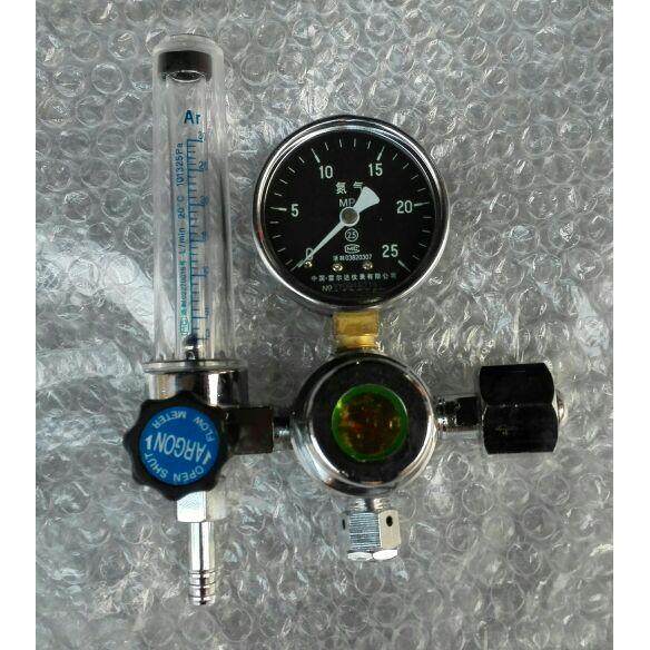 氮气流量计 氮气流量减压器 氮气减压器带流量计25mpa流量30min/l