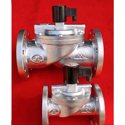 杭州金灵电磁阀  法兰电磁阀 DF-80 电压220V 两边法兰盘连接