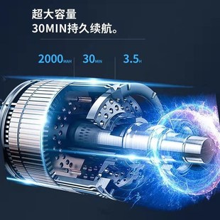 车载吸尘器无线充电大功率强力汽车用家用车J内小型迷你8000pa吸
