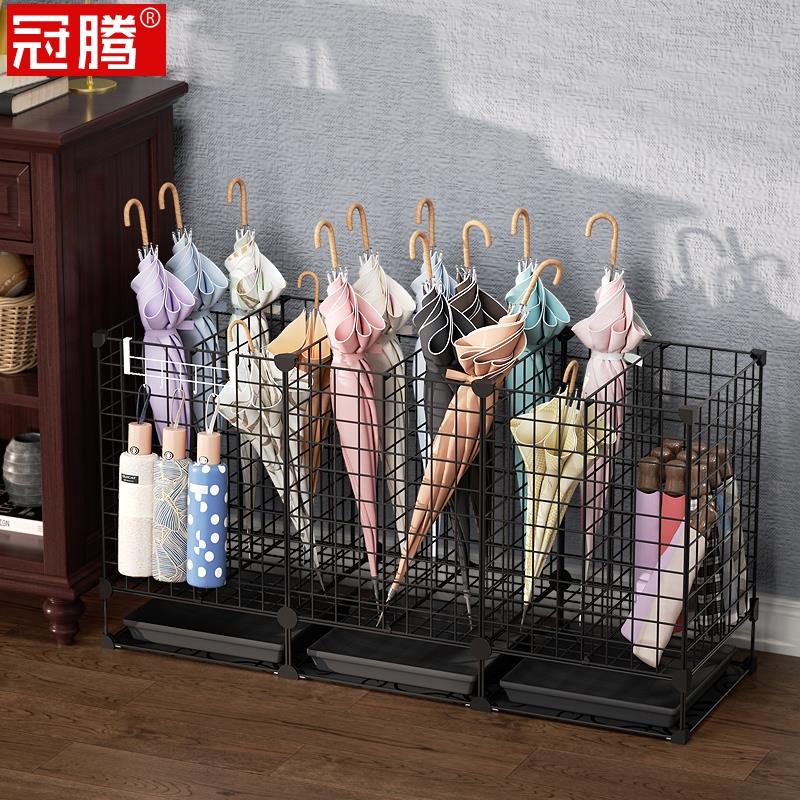雨伞置物架家用门口放伞整理架办公室门口创意折叠伞长柄雨伞架子