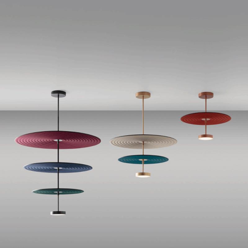 现代简约创意样板间商用饭店餐厅设计师款圆形艺术儿童房装饰吊灯