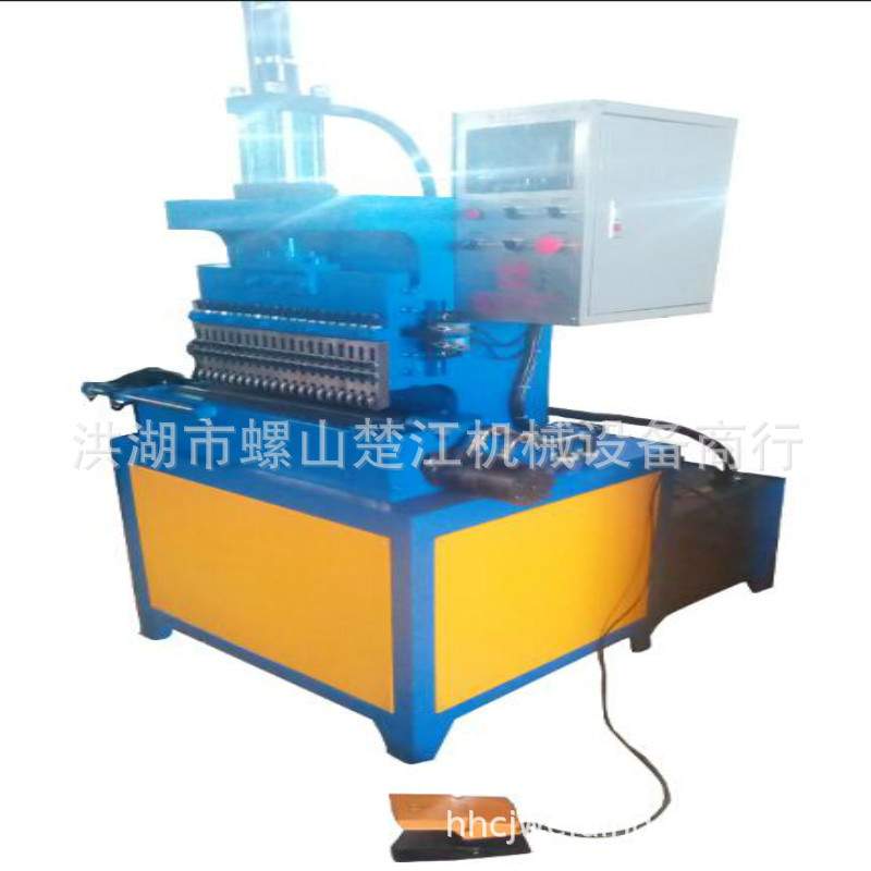 外贸出口型铝管镀锌管压节轮管机 方管异形管自动压槽成型机