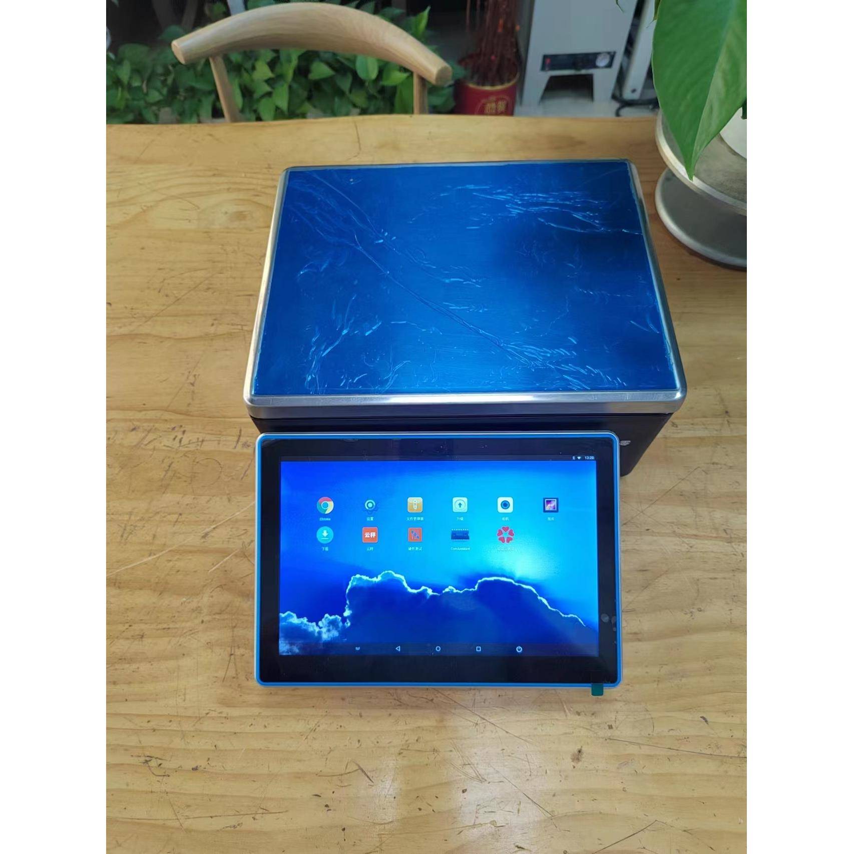 30kg15kg6kg3kg安卓系统智能电子桌秤带打印标签带电池