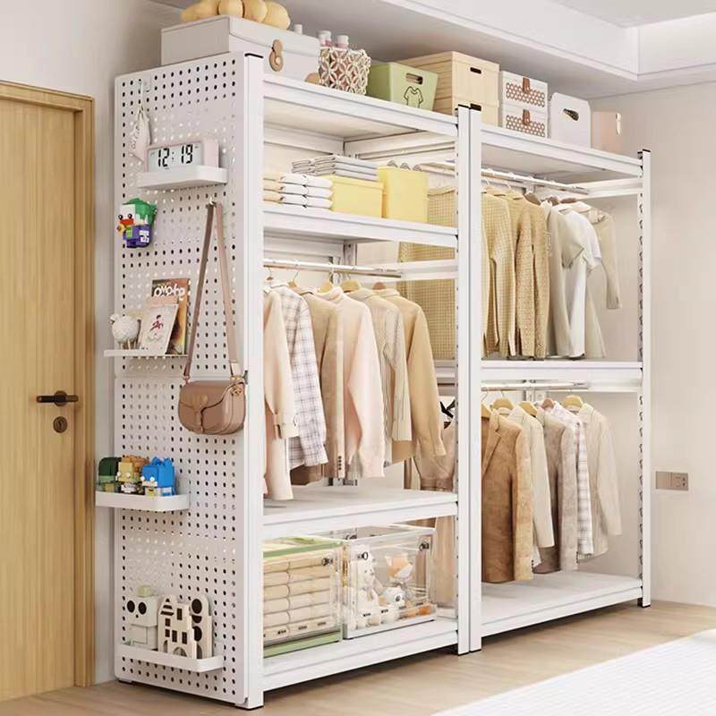 开放式挂衣架简易组装货架家用衣柜落地儿童衣帽架置物架角钢衣橱,纺织面料/辅料/配套,纺织机械配件,淘宝优惠券,粉丝福利购,淘宝优惠卷