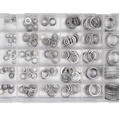 易尔拓300件套铝垫片组套铝合金属垫片垫圈螺丝垫片YT-06865
