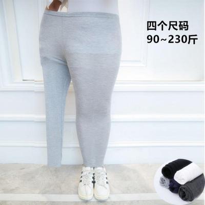 Fat Women Plus Size Elastic Tights Pants Leggings 大码打底裤