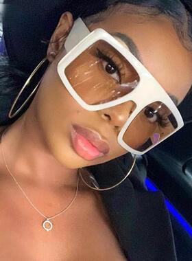 欧美时尚大框太阳镜墨镜女 очки fashion sunglasses women
