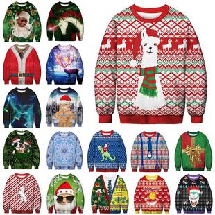 Christmas Clothes Women Jumper Sweaters7 Ugly Sweaters Men