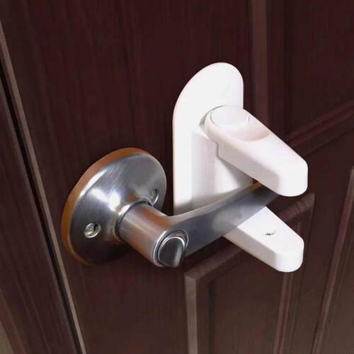 Universal Door Lever Lock Child Baby Safety Lock Rotation Pr