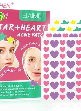 126/132Pcs New Colorful Invisible Acne Removal Pimple Patch