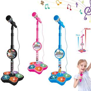 Kids Microphone with Stand Karaoke Song Music Instrument Toy