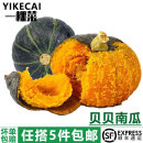 贝贝南瓜约250g进口种源板栗味迷你小南瓜宝宝辅食 YIKECAI