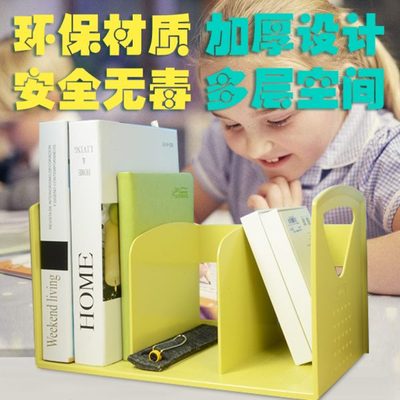 学生书架简易桌上书桌架子置物架桌面多层组合办工作书架收纳大号