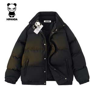 HiPanda你好熊猫冬季新款棉服外套男女同款加厚保暖情侣款棉衣