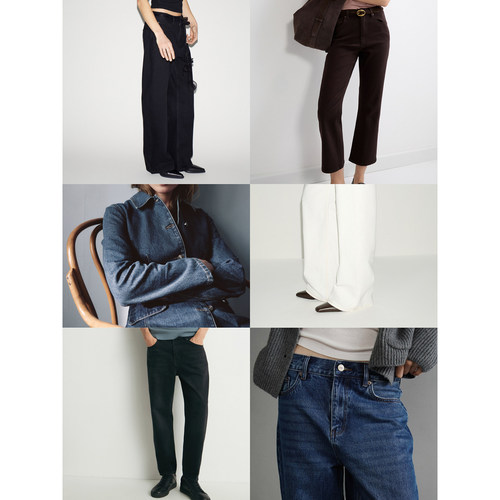 多款纯色简约牛仔裤牛仔外套