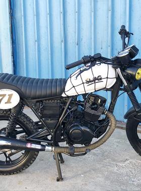 GN125/GN250摩托车复古改装坐垫 53cm短版座垫 cafe复古改装