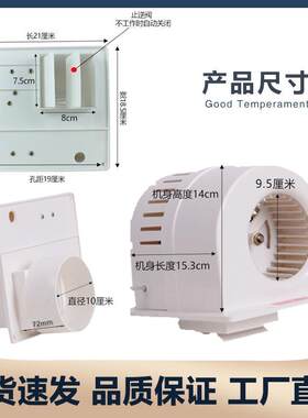 卫生间蜗牛式排气扇家用换气扇排风扇墙壁式管道风机静音通风器