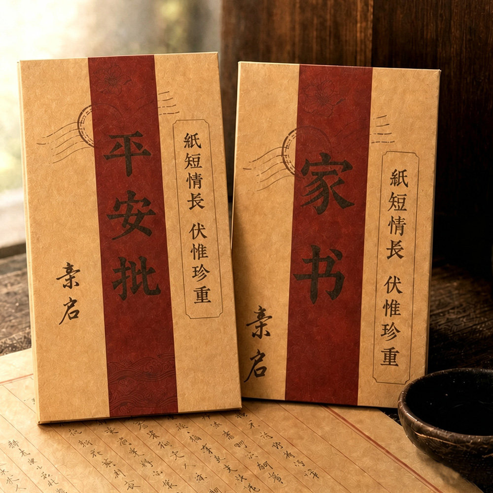 给阿嫲阿嬷的情书纸短情长复古文艺信封信纸套装表白信笺纸浪漫情长平安封加厚传统复古牛皮情感手写情书套装