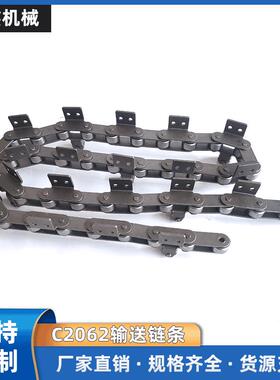 家条现货C202166链条 输送机传动链条板式节距2链工业厂传输链条