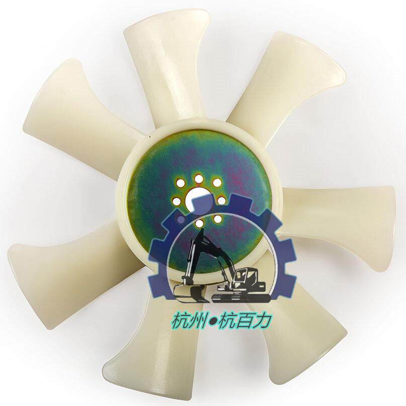 斗山大宇DH55 神钢SK60挖掘机风扇叶 4JB1发动机风叶风扇叶