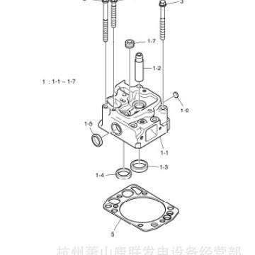 51.03901-0348气缸盖垫片GV180OTI斗山