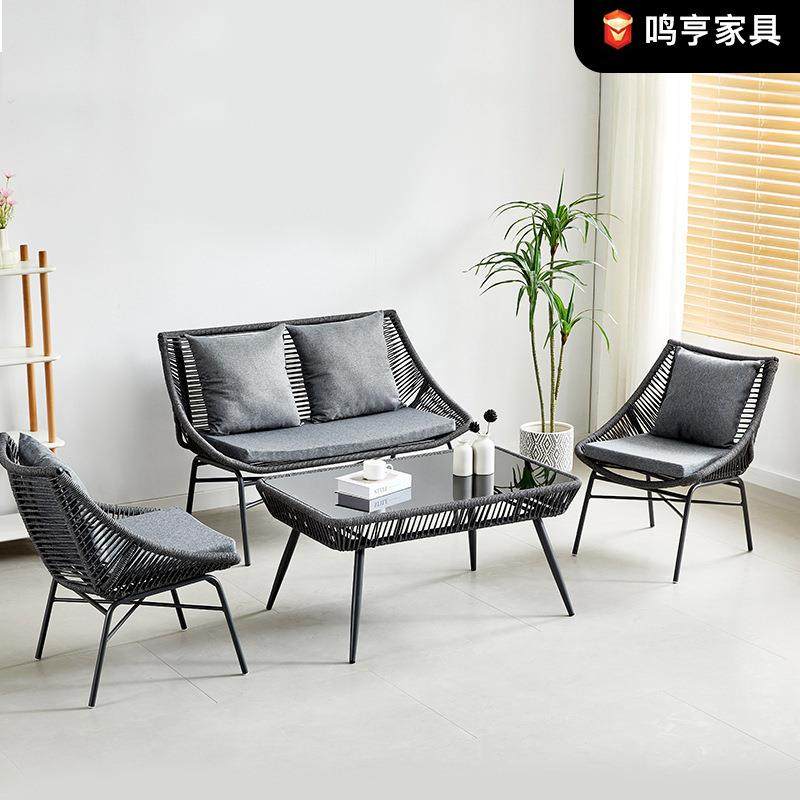 户外沙发藤沙发椅组合室外休闲防水奥利芬纱绳编藤艺庭院露台家具,家装灯饰光源,其它灯具灯饰,淘宝优惠券,粉丝福利购,淘宝优惠卷