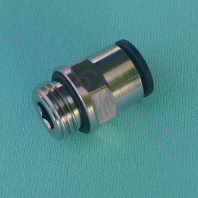 YONG RUI气源接头PC8-G02黑色塑料接头软管铜塑接头RPC6-01乐可利