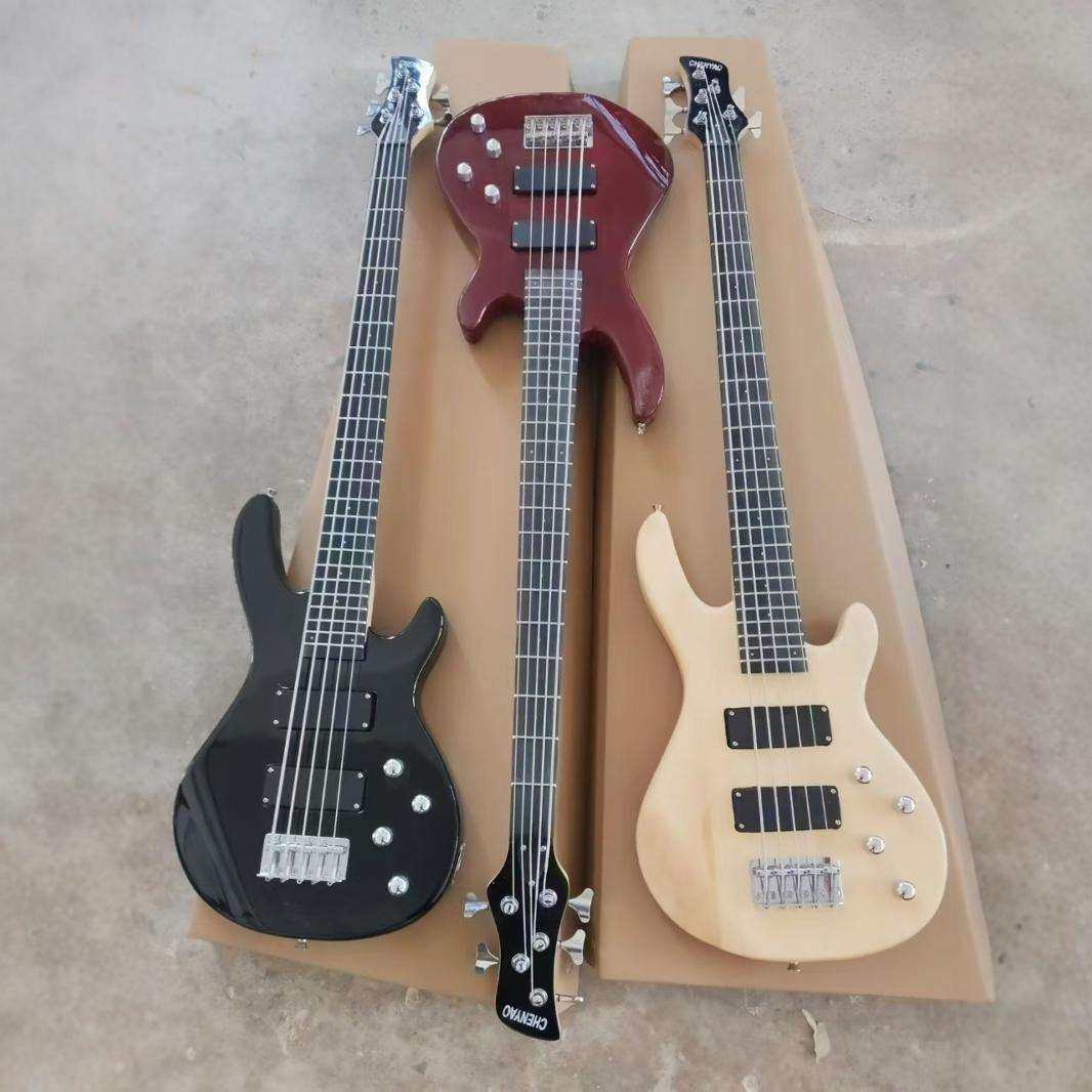 五弦电贝司bass五弦乐器多色可选初学者新手入门男女生电贝司工厂