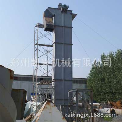 th链条垂直斗式提升机 活性炭矿渣斗提机环链