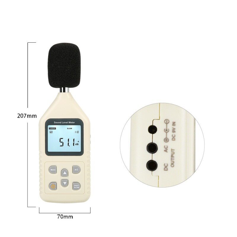 标智GM1358噪音计外接音频线