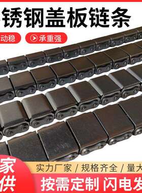 12BU2双排盖板链条12AU2盖板输送链条6分双排U型盖板链条传送链条