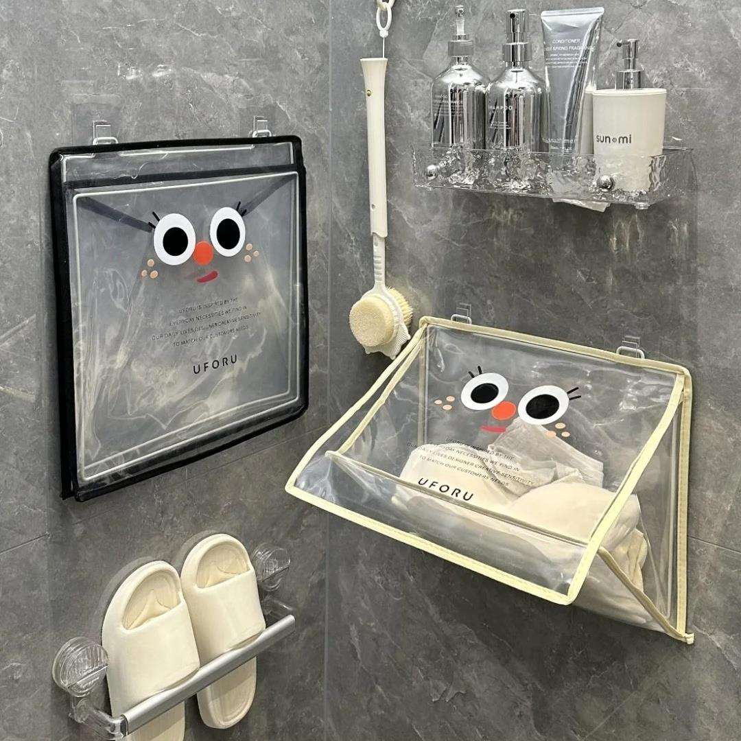 脏衣篓可折叠家用壁挂脏衣篮免打孔卫生间浴室放衣洗澡脏衣收纳筐