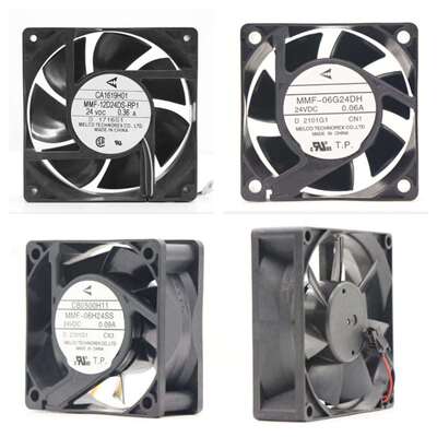 MMF-08G12DS MMF-08G12DH MMF-08G12DM 80x80x25MM 12V 轴流风机