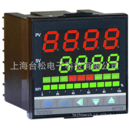teshow台松温控表温控器MY706液晶智能多功能温度控制器温控仪