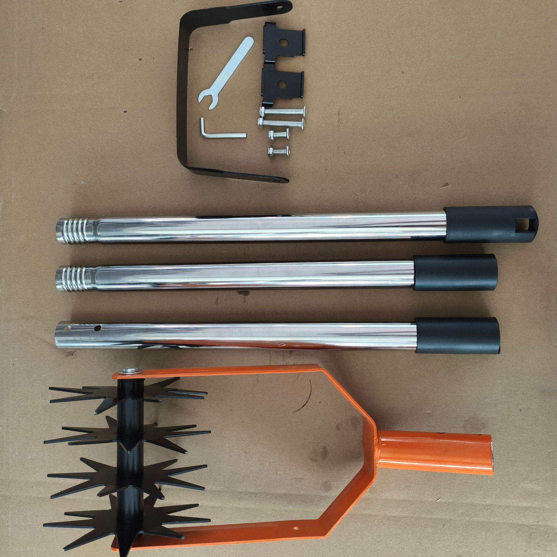 亚马逊 旋耕机 旋转耕耘二合一工具 耕土器 除草松土翻土园林工具